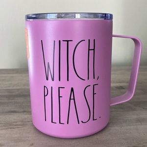 RAE DUNN Witch Please Purple Stainless Mug
